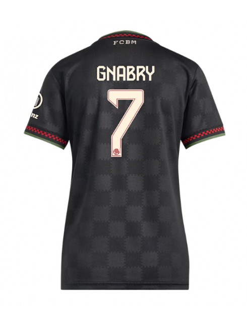 Bayern Munich Serge Gnabry #7 Replika Tredje Kläder Dam 2025-26 Kortärmad Bayern Munich Serge Gnabry #7 Replika Tredje Kläder Dam 2025-26 Kortärmad